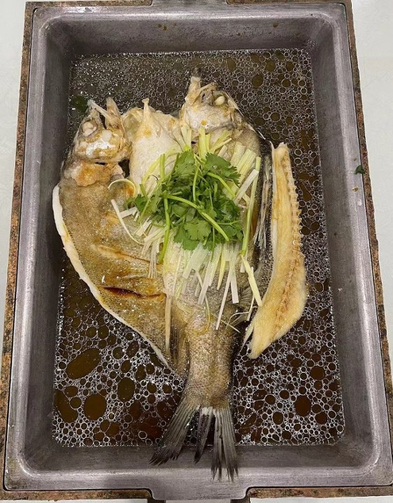 清蒸鲈鱼 Fresh Sea Bass