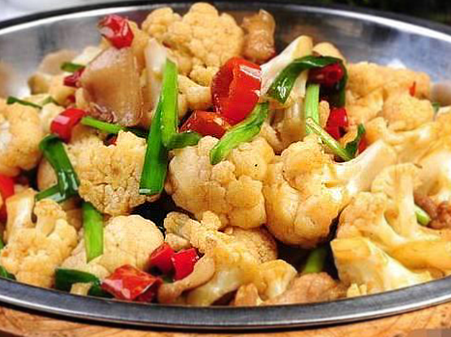 大盆花菜 Dry-Fried Cauliflower