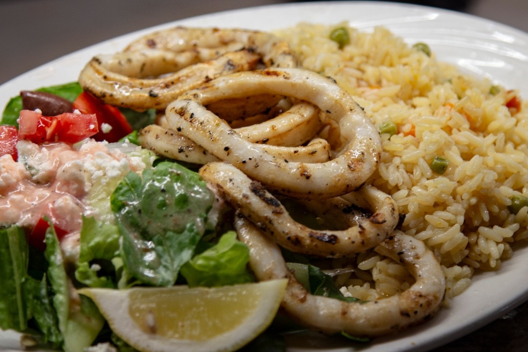 Grilled Calamari Lunch