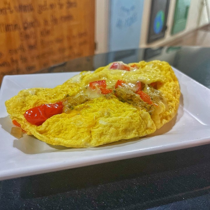 Curry Tuna Omelet
