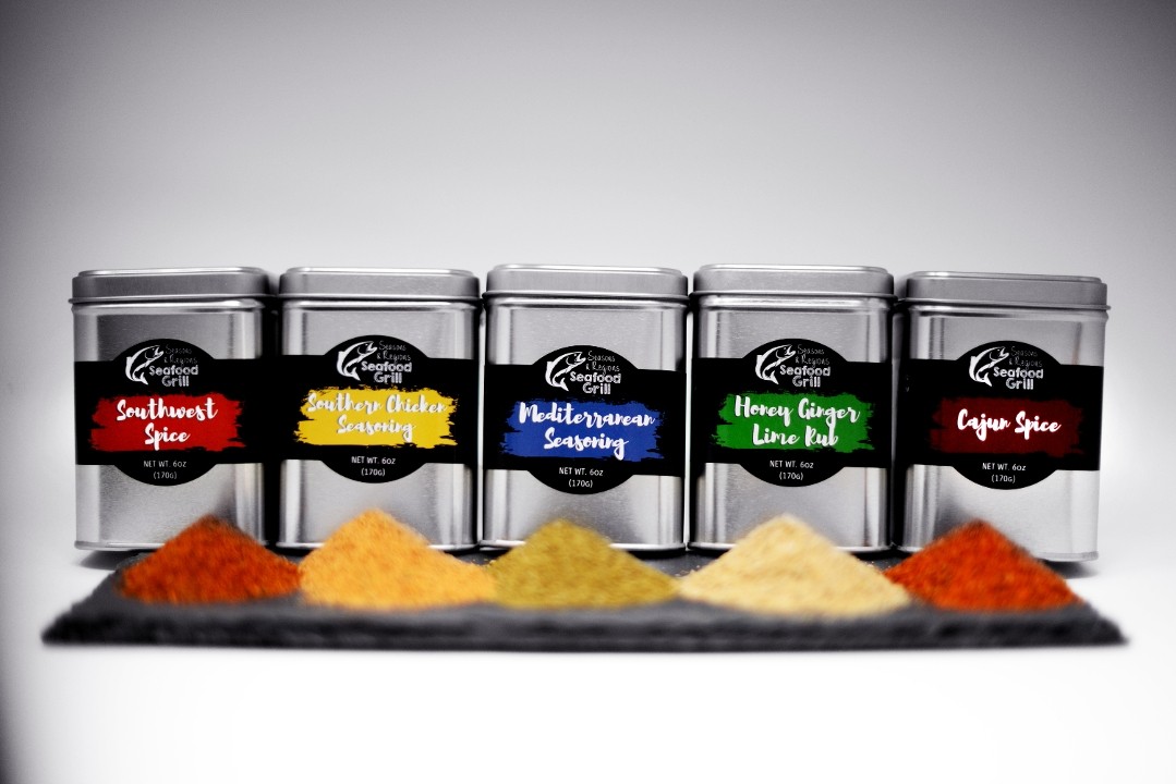 Set of 5 Sample Spices