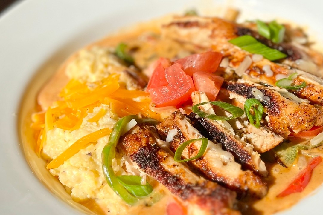 Blackened Chicken & Southern Grits
