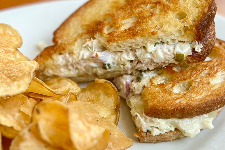 Ahi Tuna Melt Sandwich