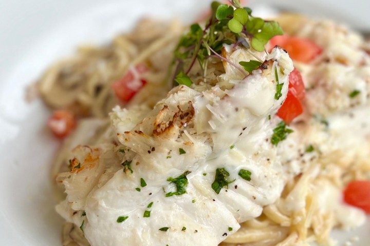 Dungeness Crab Stuffed Halibut