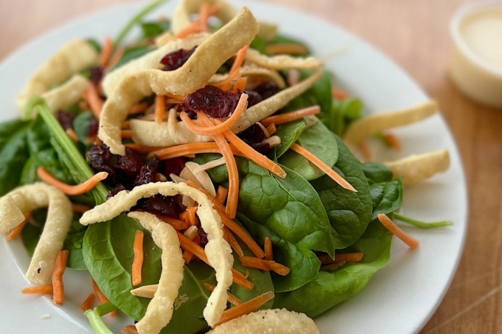 GF Asian Spinach Salad