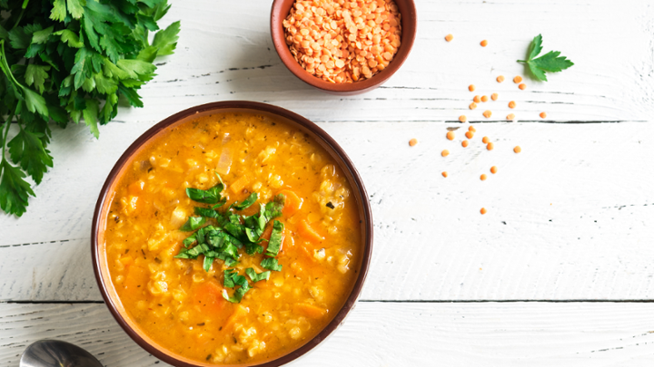 Frozen Pint- Indian Curry Red Lentil & Veggie
