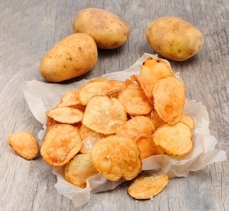 House Made Garlic Potato Chips