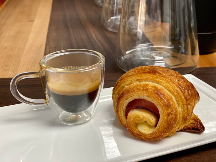 Black Forest Ham and Gruyere Cheese Croissant
