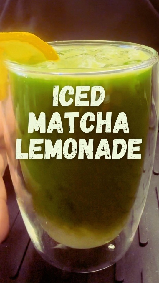 Iced Matcha Lemonade