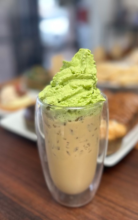 Iced Brown Sugar Matcha Latte