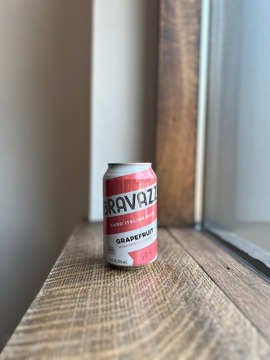 Bravazzi Grapefruit Hard Soda