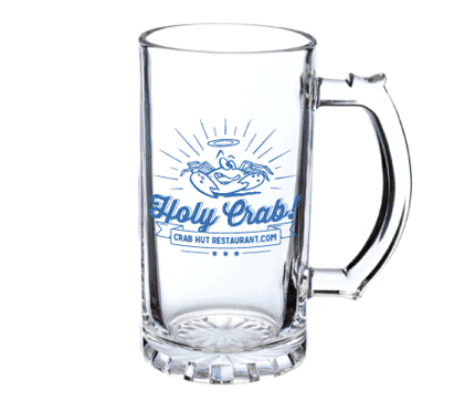 Holy Crab Beer Mug (16oz)