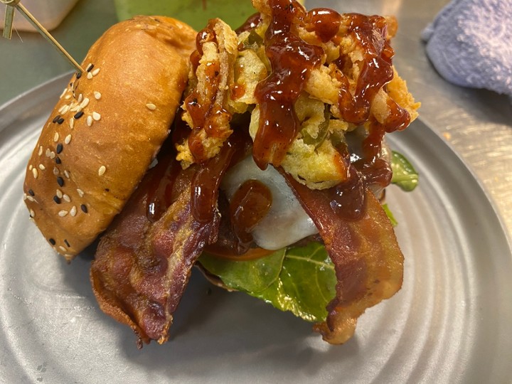 LUNCH Western Bacon  BBQ Burger