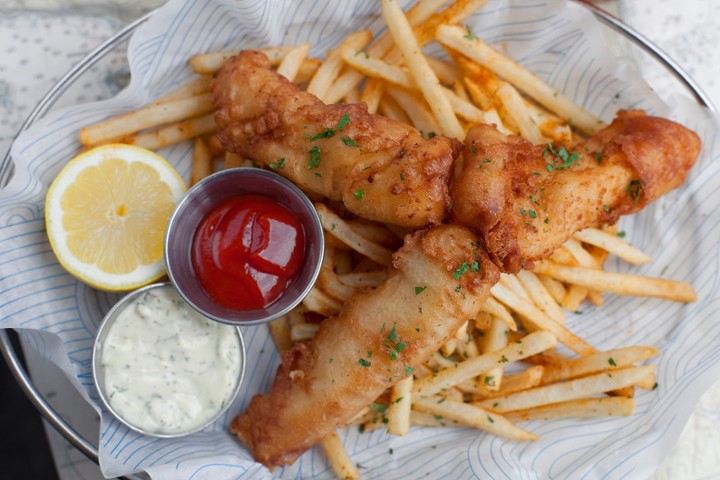 1/2 Tray Fish & Chips