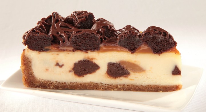 Caramel Brownie Cheesecake