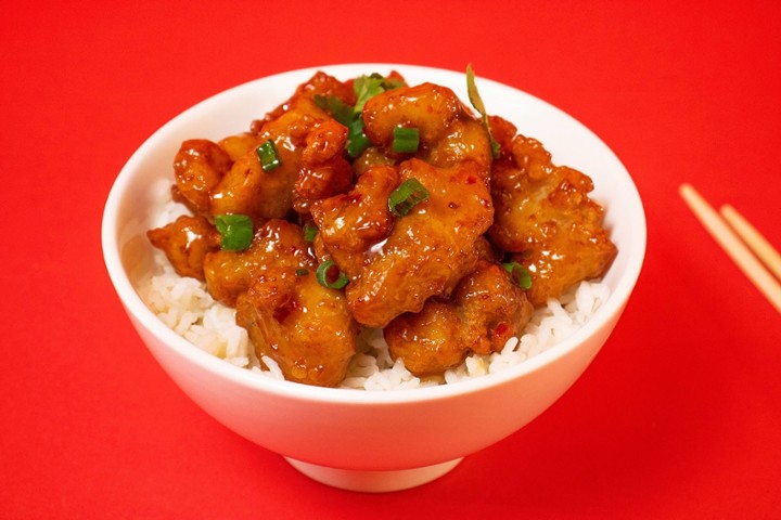 Citrus Glazed Chicken Bowl