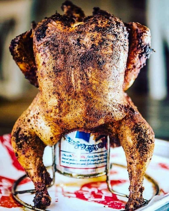 "Beer Butt" Chicken Whole
