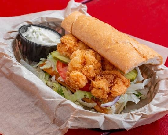 8IN SEAFOOD POBOY