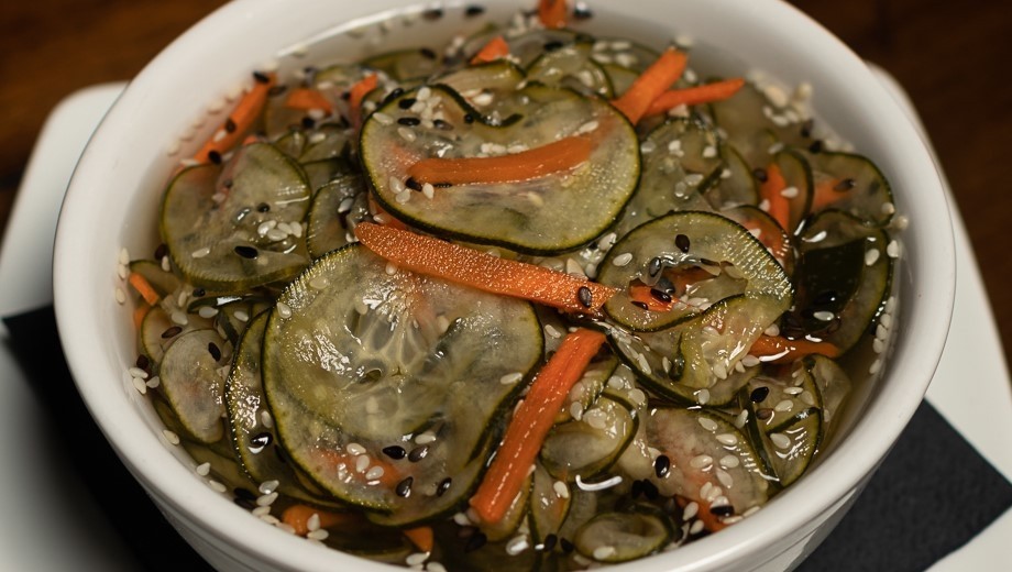 SUNOMONO (Japanese cucumber salad)