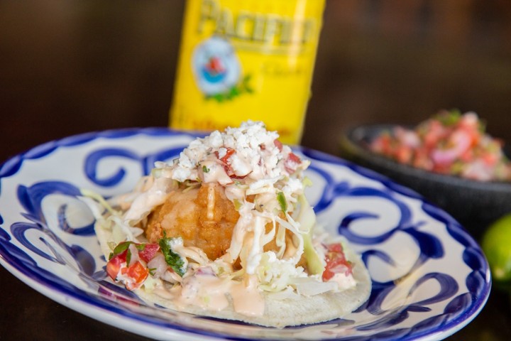 Fried Pescado Taco