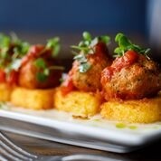 Polpette con Polenta