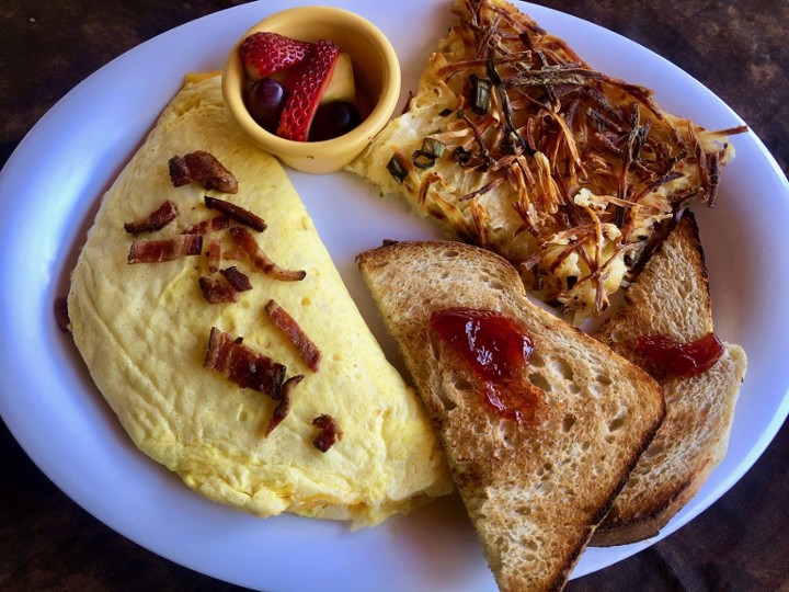 Bacon Cheese Omelet
