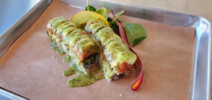 *Spicy tuna asparagus roll