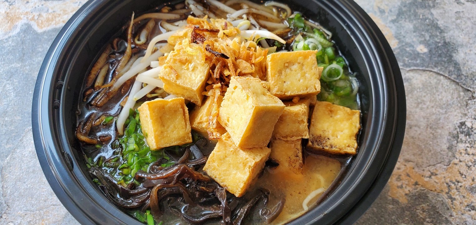 regular, Tofu & vegetable miso ramen