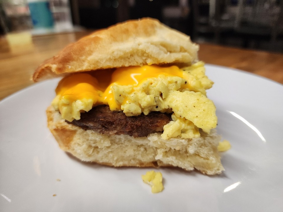 SAUSAGE, EGG, & CHEESE BISCUIT