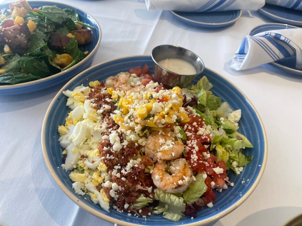 Mango & Shrimp Cobb