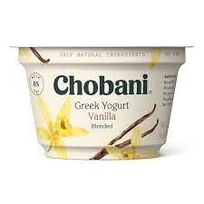 Chobani Vanilla Yogurt