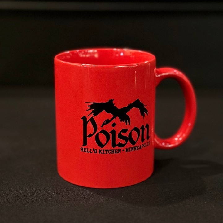 Red "Poison" Coffee Mug