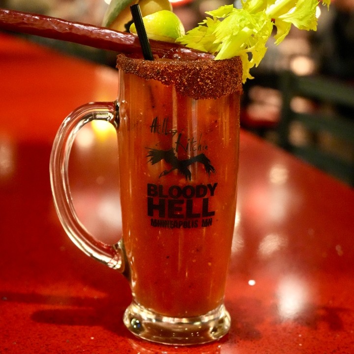 Hell's Kitchen Bloody Mary Glass