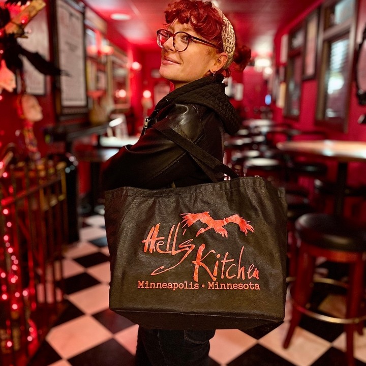 Hell's Black Tote Bag