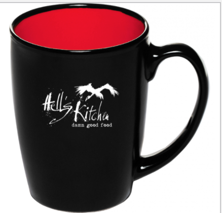 Hell's Kitchen Black Coffee Mug