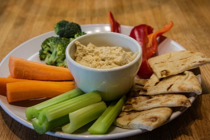 Veggie Humus Platter