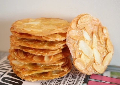Almond Brittle Cookies