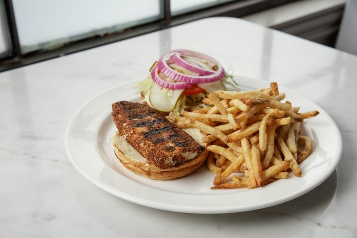 Blackened Mahi Sandwich