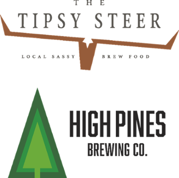 High Pines Brewing Company, LLC & Tipsy Steer logo