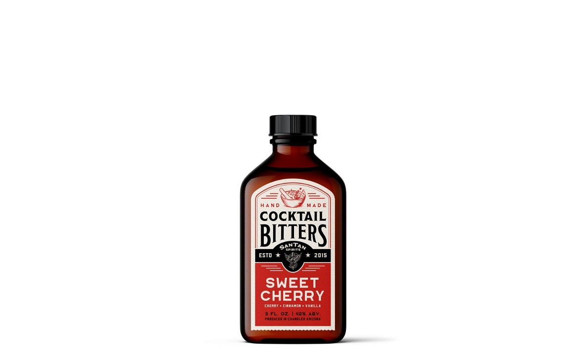 SanTan Spirits Cherry Bitters, 3oz cocktail bitters (29% ABV)