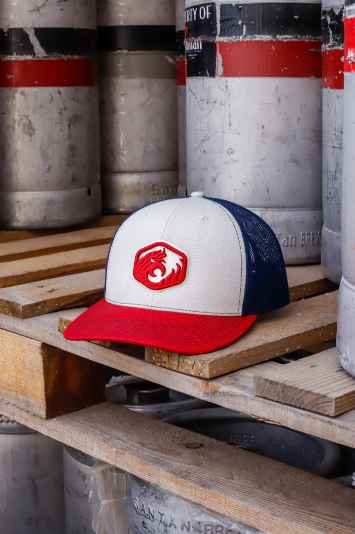 ST Red, White & Brewing Hat