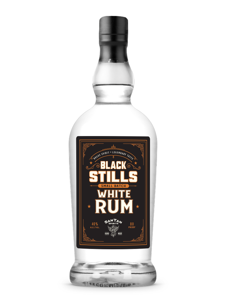 Black Stills White Rum, 750ml spirits (50% ABV)