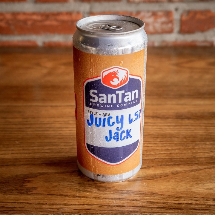 JuicyJack Juicy Hazy IPA Canzilla, 1-32oz can beer (6.5% ABV)