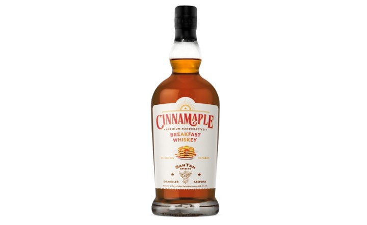 CinnaMaple Breakfast Whiskey, 750ml spirits (35% ABV)