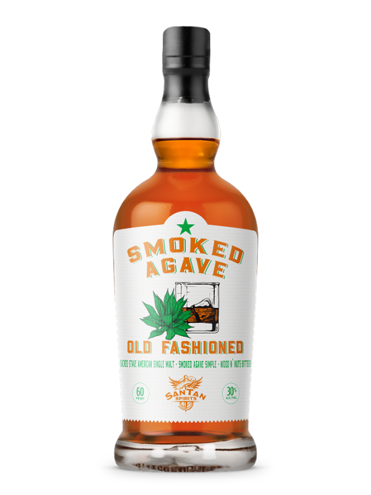 SanTan Spirits Smoked Agave Old Fashioned, 750ml spirits (30%abv)