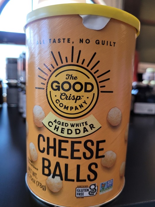 Good Crisp Company - Aged White Cheddar Cheese Balls