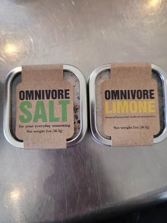 Omnivore Salts- Regular & Limone
