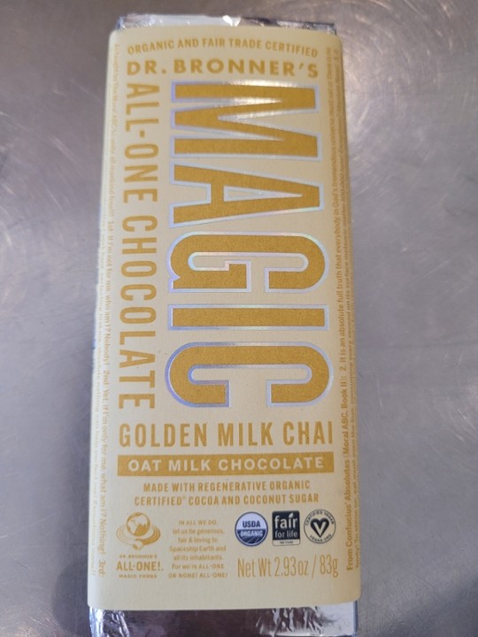 Dr. Bronner's Magic Chocolate Bar : Golden Milk Chai