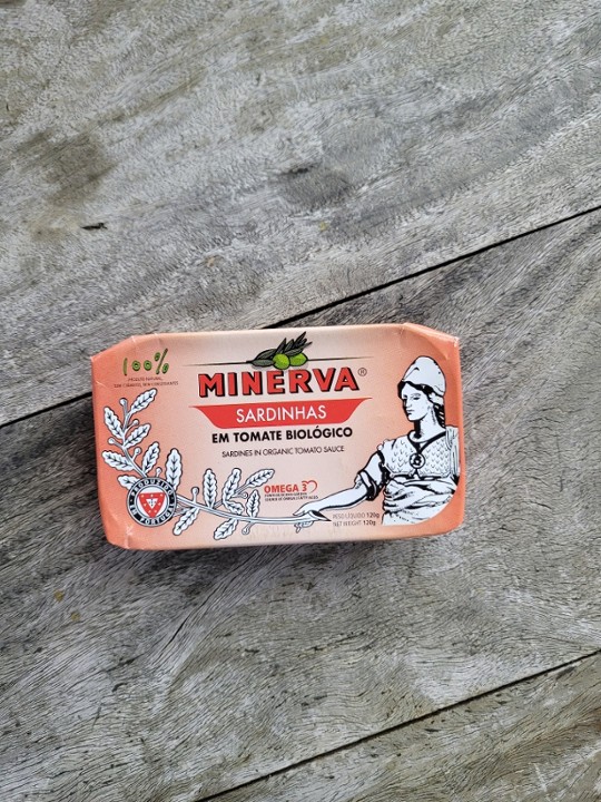 Minerva Sardines in Organic Tomato Sauce