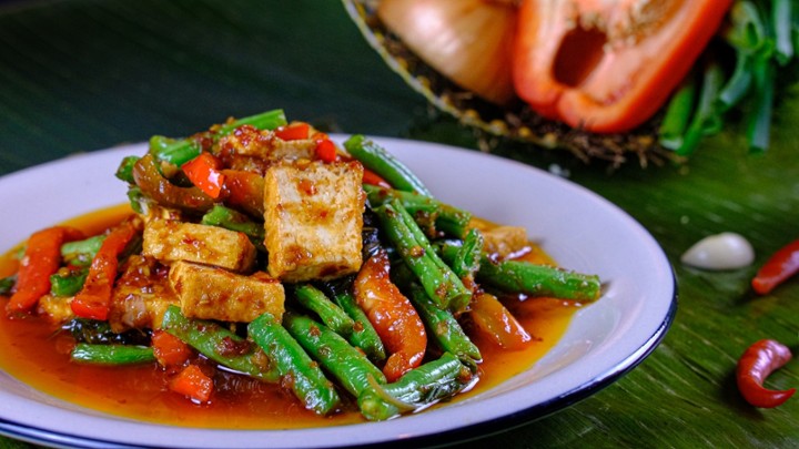 Spicy Green Bean Tofu